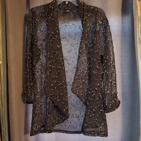 Drape front cardigan - cover up - Picture 1 of 7